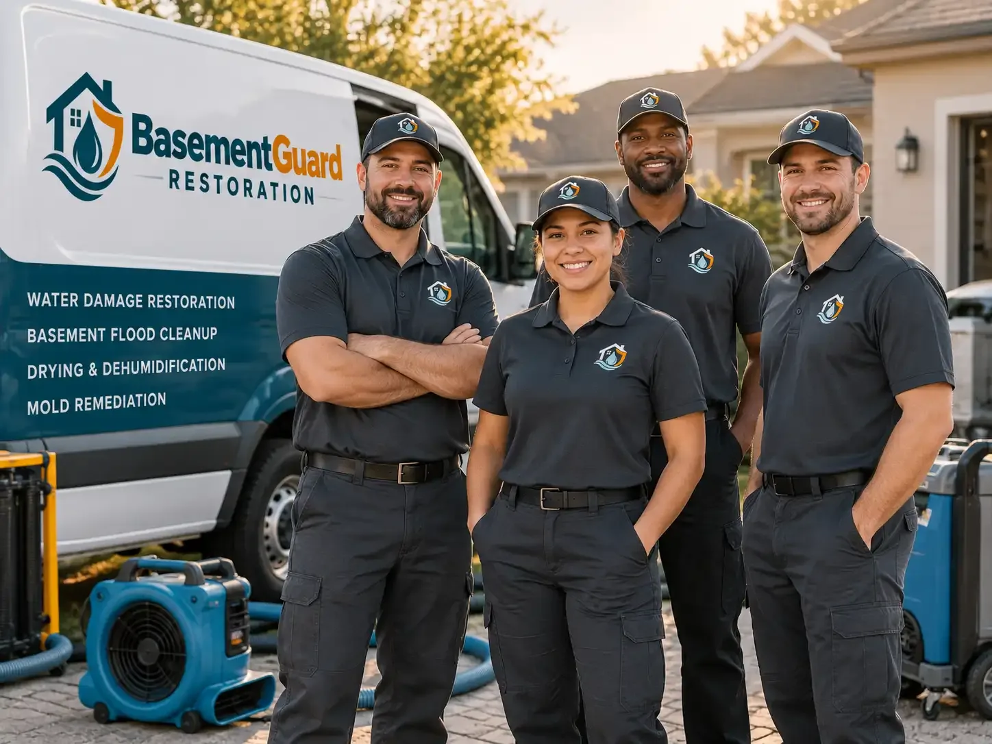 Basement Water Damage Restoration company in Juda, WI